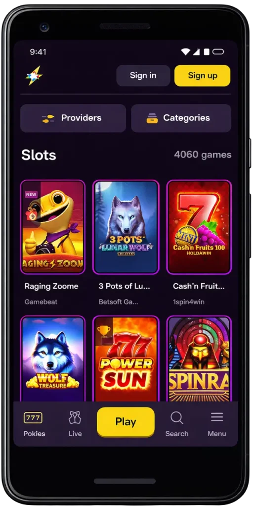 zoome casino mobile app